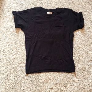 Universal Thread  rolled short sleeved crew neck sweater